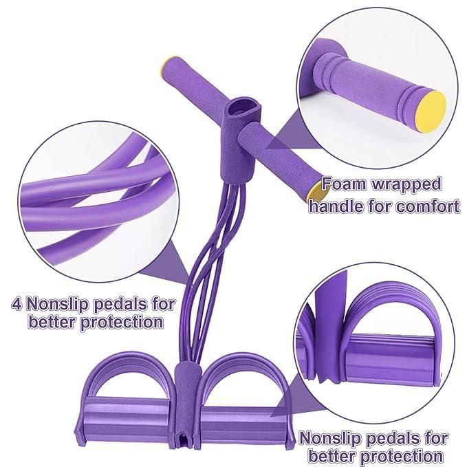 4-Tube Resistance Band – Home Gym Must-Have