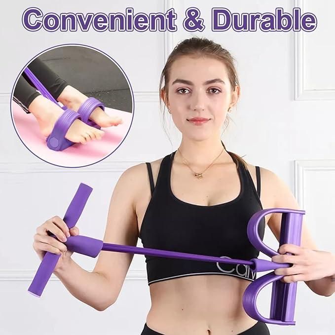 4-Tube Resistance Band – Home Gym Must-Have