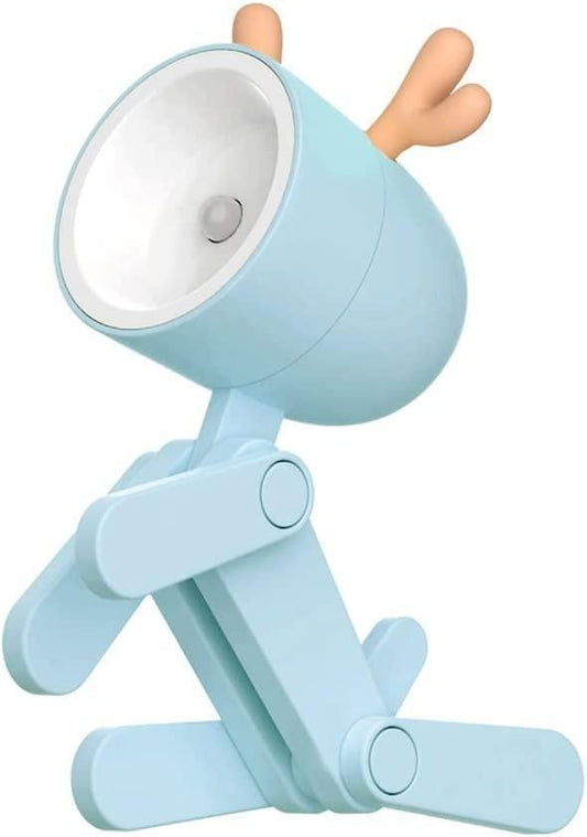 Portable LED Study Lamp with Adjustable Gooseneck