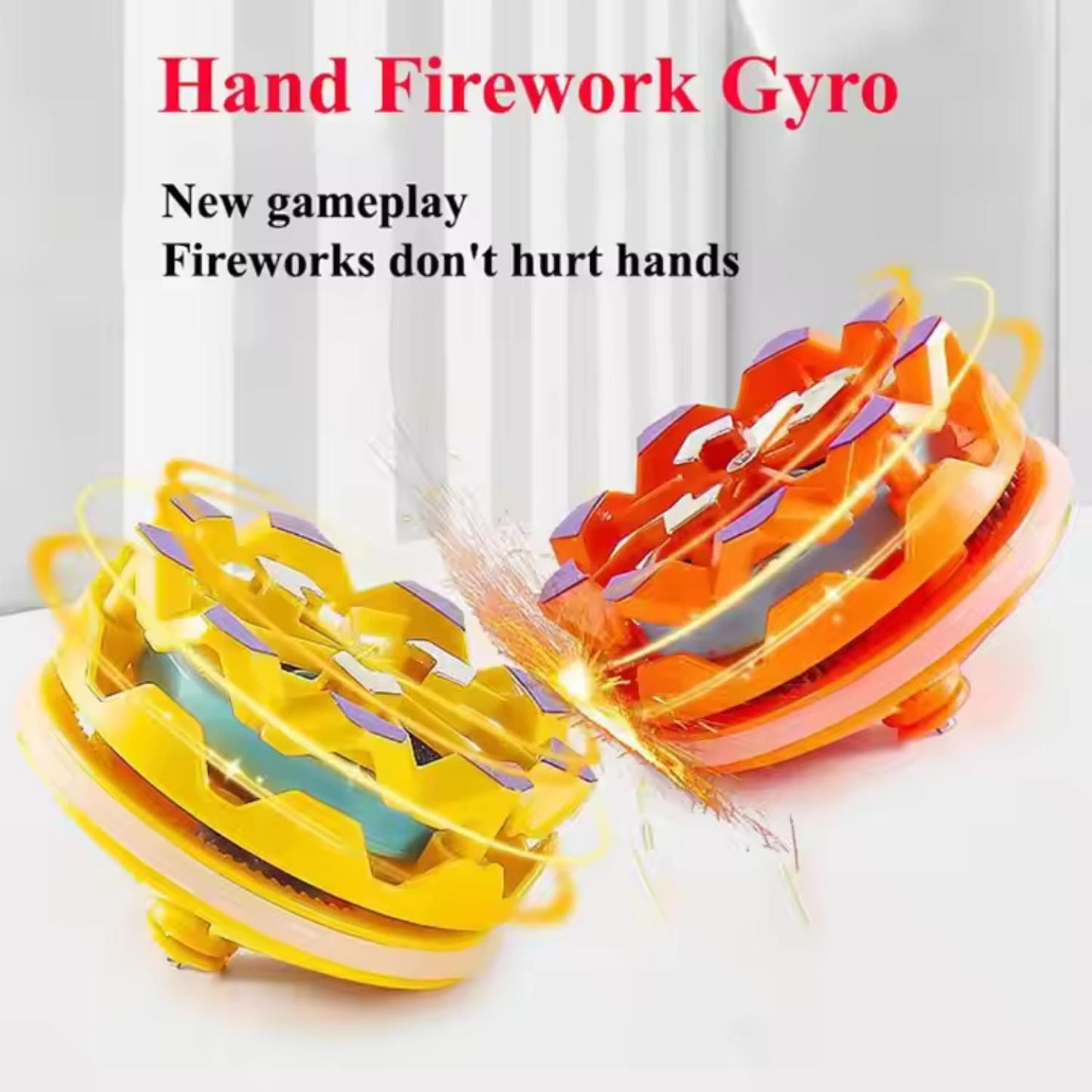 Thundering Gyro Spinner – Light-Up Motion Toy for Kids