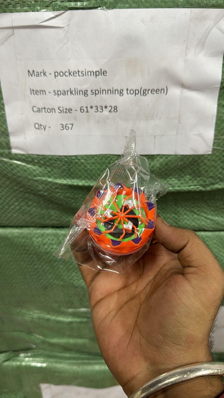 Thundering Gyro Spinner – Light-Up Motion Toy for Kids