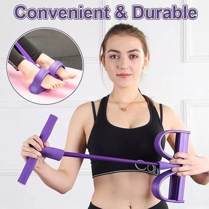 4-Tube Resistance Band – Home Gym Must-Have