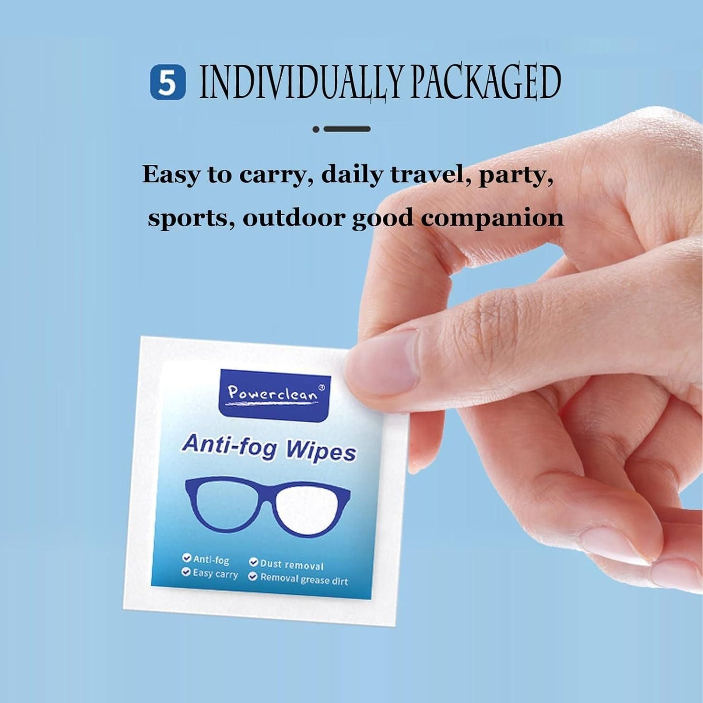ClearView Wipes – No Fog, Just Clarity (100 Wipes)
